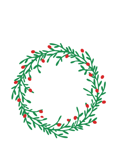 【MEMBER ONLY】HTVRONT Free SVG File for Download - Christmas Wreath