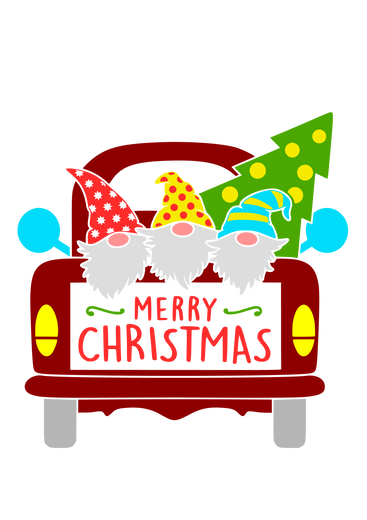 【MEMBER ONLY】HTVRONT Free SVG File for Download - Christmas Truck