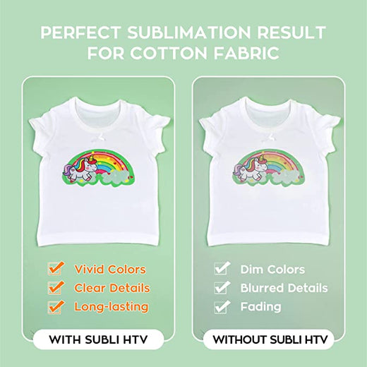 Clear HTV for Sublimation  Clear Sublimation HTV - 12 X 5FT