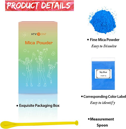 [Clearance Sale] Mica Powder for Epoxy Resin 130g - 26 Colors