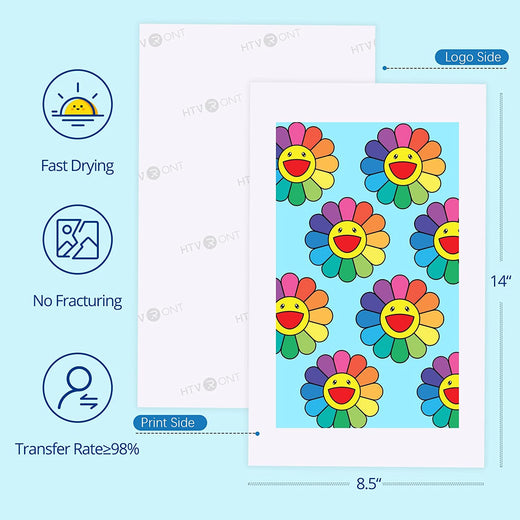 A-SUB Sublimation Paper 8.5x14 Inches 110 Sheets With Heat Resistant Tape