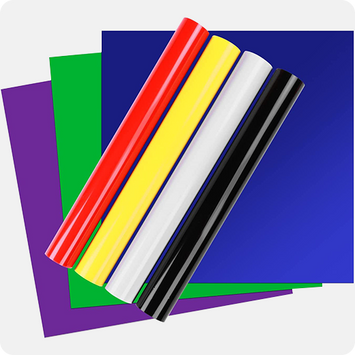 Permanent Adhesive Vinyl Sheet -12"x12" 7 Pack