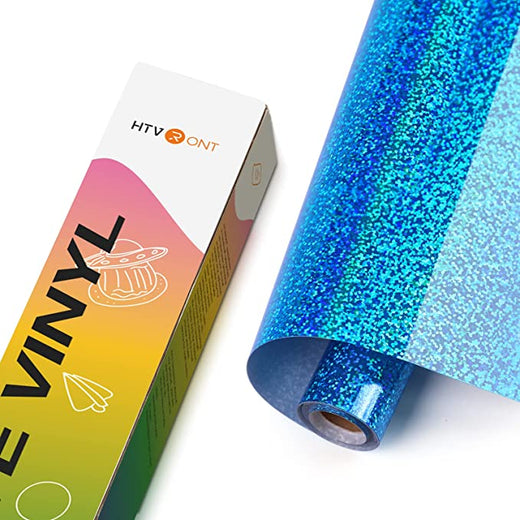 Holographic Sparkle Adhesive Vinyl Roll - 12" x 10ft (4 Colors)