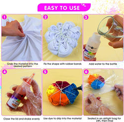 Tie Dye Kit - 32 Vibrant Colors Pre-Filled Bottles
