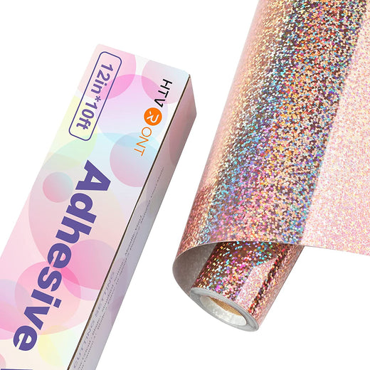 Lavender Holographic Sparkle Adhesive Vinyl Rolls By Craftables