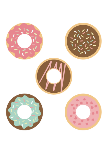 【MEMBER ONLY】HTVRONT Free SVG File for Download - Donuts