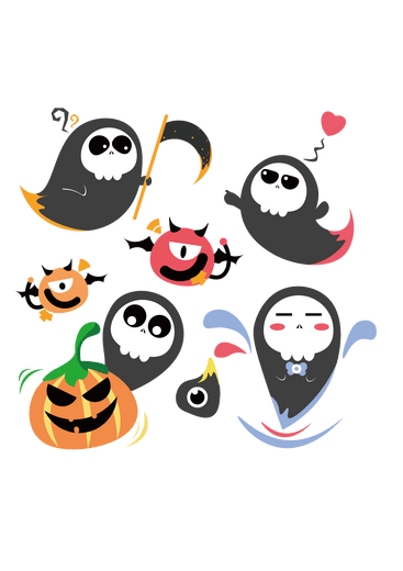 【MEMBER ONLY】HTVRONT Free SVG File for Download - Halloween Cute Ghost SVG