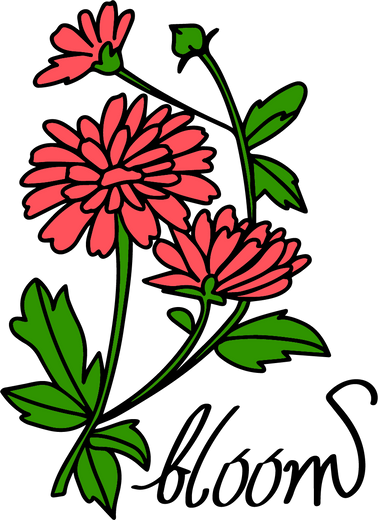 【MEMBER ONLY】HTVRONT Free SVG File for Download - Blooming Chrysanthemums