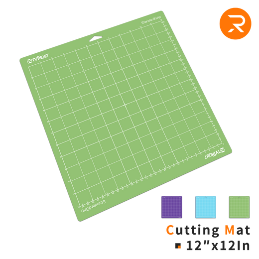 Nicapa StandardGrip Cutting Mat for Cricut Explore Air 2 Maker(12x12 inch,3 Pack) Standard Adhesive Sticky Green Quilting