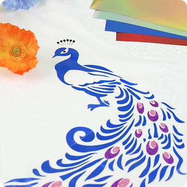 Metallic Heat Transfer Vinyl Roll - 12"x10FT (6 Colors Available)[Clearance Sale]