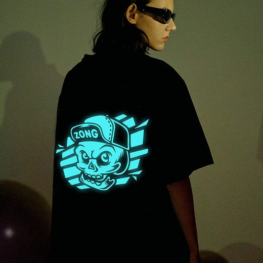 Glow in the Dark Heat Transfer Vinyl for T-Shirt 12"x 8ft Roll