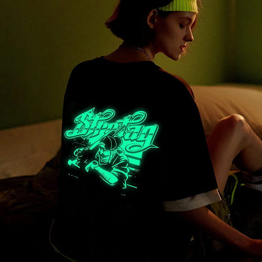 Glow in the Dark Heat Transfer Vinyl for T-Shirt 12x 8ft Roll – HTVRONT