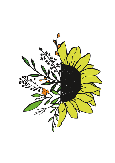 【MEMBER ONLY】HTVRONT Free SVG File for Download - Sunflower